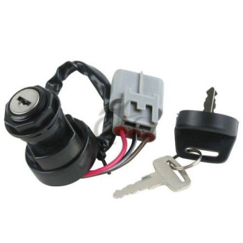 Ignition Key Switch for Yamaha Kodiak Big Bear Grizzly 350 400 660 700