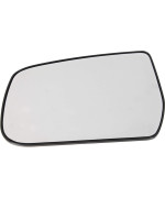 Kool Vue Mirror Glass Driver Side Compatible with 2010-2017 Chevrolet Equinox