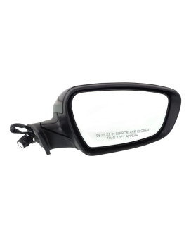 Kool Vue Mirror Passenger Side Compatible with 2012-2014 Hyundai Genesis & 2012-2013 Equus Power Glass, Heated - KI1321183