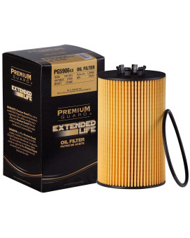 PG5906EX Extended Life Oil Filter up to 10,000 Miles Fits 2015-08 Mercedes-Benz C63 AMG, 2011-07 E63 AMG, 2010-08 S63 AMG, 2015-11 SLS AMG, 2012-09 SL63 AMG, 2011-07 ML63 AMG, CLS63 AMG