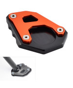 NICECNC Black Kickstand Kick Side Stand Extension Plate Compatible with KTM 690 SMC R/Enduro R 2019-2021,1050/1090/1190/1290 Adventure 2014 2015 2016 2017 2018 2019 2020