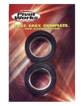 Pivot Works Wheel Bearing Kit PWRWK-K24-000 for Kawasaki KL 650 A (KLR) 1987-2007, Kawasaki KL 650 B (KLR) TENGAI 1990-1991, Kawasaki KL 650 E (KLR) 2008-2017, Kawasaki KLE 500 2003-2006