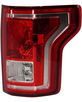 Garage-Pro Tail Light Assembly Compatible With 2015 2016 2017 Ford F-150 With Bulb Passenger Right Side