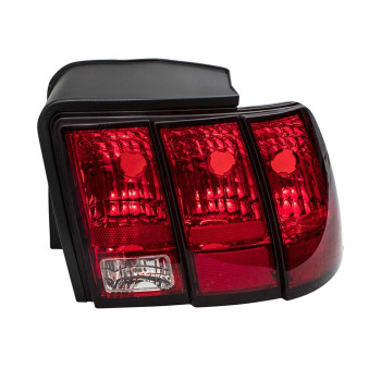 Brock Replacement Passengers Taillight Tail Lamp Compatible with 1999-2004 Mustang GT Mach I Bullitt Base 3R3Z 13404 AA