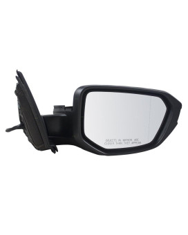 Brock Replacement Passengers Power Side View Mirror Compatible with 2016 Civic 76201-TBA-A11ZF