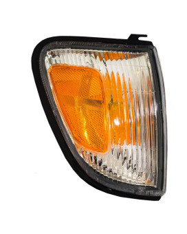 Brock Replacement Passengers Park Signal Side Marker Light Lamp Compatible with 1997-2000 Tacoma 8161004060