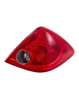 Brock Replacement Passenger Tail Light Lens Compatible with 05-10 G6 Sedan 15242808 2801201