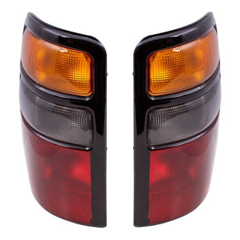 Brock Replacement Driver and Passenger Set Tail Lights Compatible with 2004-2006 Tahoe Yukon & Yukon XL/Denali Suburban