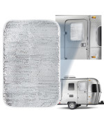 Dumble RV Window Shade Cover for Camper Door - 16x24 Inch Thin Shade RV Door Window Motorhome Accessories - Foil Insulation Reflective Window Cover