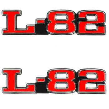 C3 Corvette 75-79 L-82 Hood Emblems Official GM Restoration Emblem Both Sides FITS: 75-79 CORVETTES