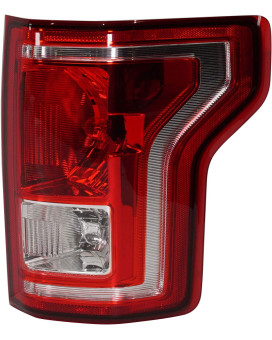 Garage-Pro Passenger Side Tail Light Compatible with 2015-2017 Ford F-150 Assembly, Halogen, XL/XLT/Lariat/SSV Models, CAPA