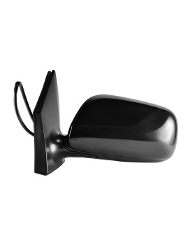 Dependable Direct Left Driver Side Unpainted Power Operated Side View Mirror for 2009-2013 Toyota Corolla - TO1320249