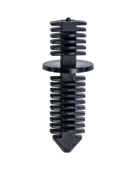 Rexka Rexka Double End Xmas Tree Retainers Clips 11/32 Stem Diameter Black Nylon (Pack of 30)