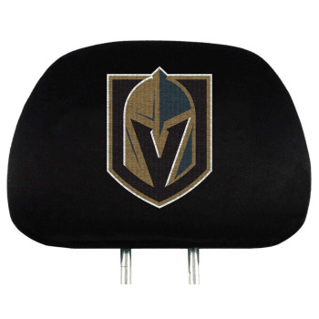 FANMATS Team ProMark NHL - Vegas Golden Knights Head Rest Cover Set, Black, One Size