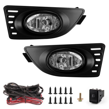 RP Remarkable Power, 2005-2006 Acura RSX Front Bumper Fog Light Lamp Kit FL7157