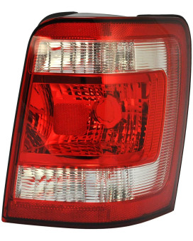 Dependable Direct Passenger Side (RH) Tail Light Lamp for 2008-2012 Ford Escape FO2801210 8L8Z13404A