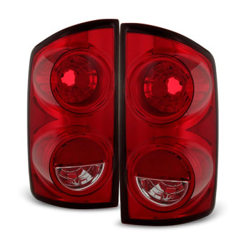 ACANII - For 2007-2008 Dodge Ram 1500 2009 2500 3500 Tail lights Lamps Replacement Left+Right