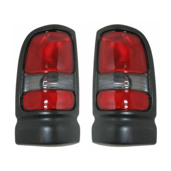 ACANII - For 1994-2001 Dodge Ram 1500 Pickup Replacement Tail Lights Lamps 94-01 Left+Right