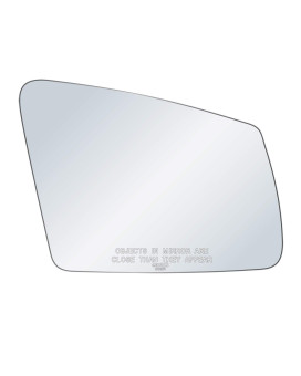 exactafit 8013R Passenger Side Mirror Glass Right Replacement Compatible With Mercedes Benz C W204, CL W216, CLA C117, CLS W218, E W212, GLA X156, GLK X204, S W221, Class AMG