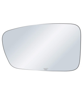 exactafit 8818L Driver Side Mirror Glass Left Replacement Compatible With 2011-2014 Hyundai Sonata