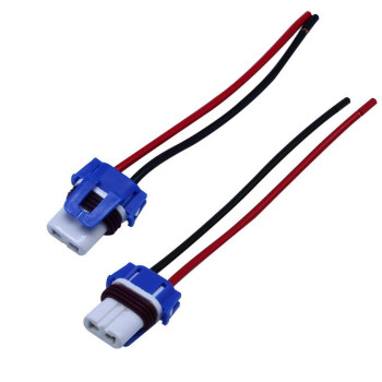 HUIQIAODS 9005 HB3 Ceramic Socket Wire Harness Connectors for Headlights or Fog Light 2PCS