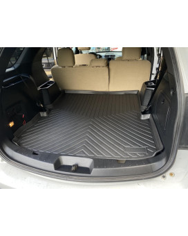 Premium Cargo Liner for Ford Explorer 2011-2019 - 100% Protection - Custom Fit Car Trunk Mat - Easy-to-Wash & All-Season Black Cargo Mat - 3D Shaped Laser Measured Trunk Liners for Ford Explorer