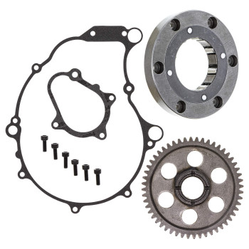 NICHE Starter Clutch Bearing Gear Kit for Yamaha Raptor 660R 5LP-15590 5LP-15515 91317-06014