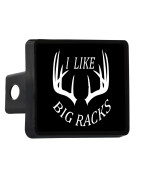 Funny Hunting Trailer Hitch Cover Plug Gift Idea Truck I Like Big Racks Hunt Hunter