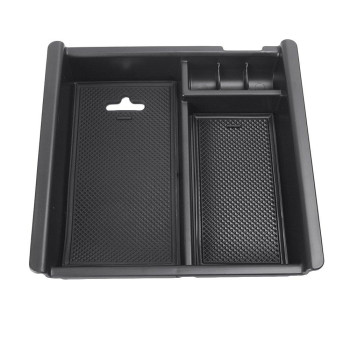 Mallofusa Compatible for Toyota Tacoma 2016-2017 Car Center Console Organizer Armrest Storage Box Tray