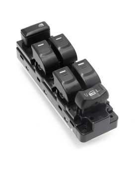 PUENGSI Master Power Window Switch Compatible with 2004-2012 Chevy Colorado 2004-2012 GMC Canyon 2009-2010 Hummer H3T 2006-2010 Hummer H3, Replaces OE 25779767