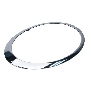 URO Parts 51137149906 Headlight Trim Ring, Right, Chrome,