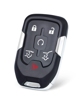Keyecu Remote Smart Key Housing Shell 6 Button for Suburban Tahoe HYQ1AA,Empty Shells Only