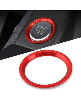 Keyless Engine Push Start Button Decor Trim Ring Sticker for Audi A4 A7 4G8 Q5 8R B8 A5 8T A6 C7