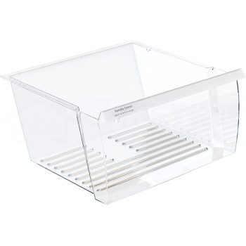 Upgraded Lifetime Appliance Parts 2188656 Crisper Bin (Upper) Compatible with Whirlpool Refrigerator | Fridge Drawers | Kenmore Refrigerator Parts | Whirlpool Shelf Replacement - WP2188656