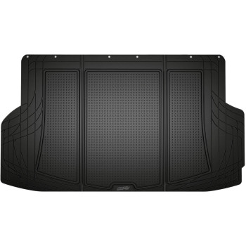 SMART FIT 79937 Black Rubber Tri-Fold SUV Cargo Mat