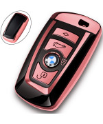 COMPONALL Key Fob Cover for BMW, Key Fob Case for BMW 1 3 4 5 6 7