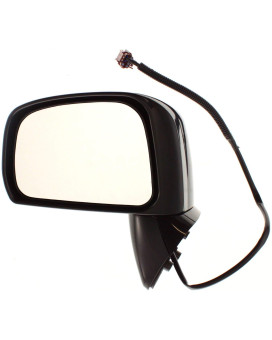 Kool Vue Mirror Driver Side Compatible with 2007-2012 Nissan Versa Power Glass - NI1320200