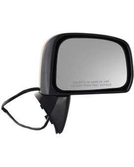 Kool Vue Mirror Passenger Side Compatible with 2005-2012 Nissan Pathfinder Power Glass - NI1321200