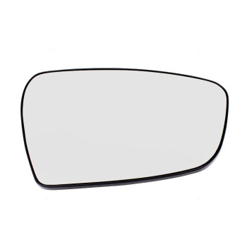 Brock Replacement Passengers Side View Mirror Glass w/Base Heated compatible with 14-18 Forte Sedan & Forte5 87621A7040