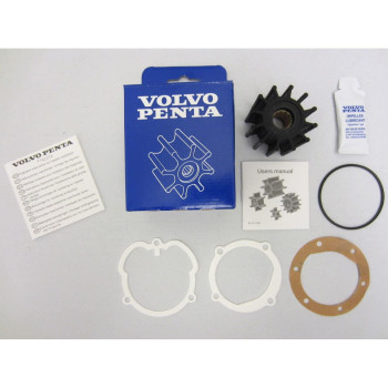 Volvo Penta Sea Water Cooling Pump Impeller Kit New OEM 4.3L,5.0L,5.7L 21951346