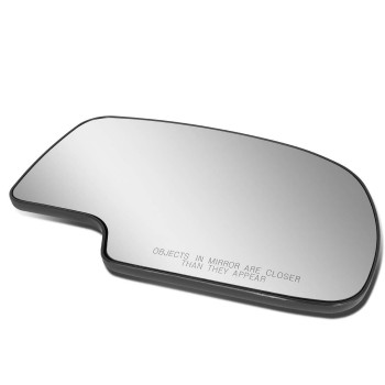 Passenger Right Side Door Rear View Mirror Glass Lens Replacement Compatible with 2000-2006 Silverado/Tahoe/Sierra/Yukon