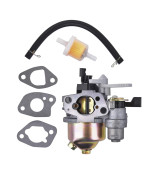 Carburetor with Gasket Set Replacement for CT200U KT196 196cc 5.5HP 6.5HP OHV Engine Go Kart Carb