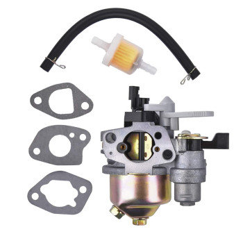 Carburetor with Gasket Set Replacement for CT200U KT196 196cc 5.5HP 6.5HP OHV Engine Go Kart Carb