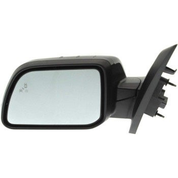 Kool Vue Mirror Driver Side Compatible with 2011-2014 Ford Edge, Fits 2011-2015 Lincoln MKX Power Glass, Heated, With memory, With Puddle Light - FO1320503