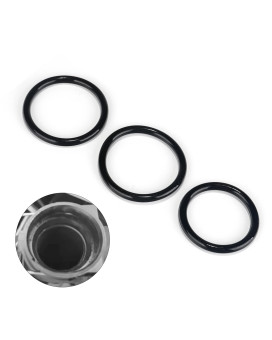 O-Rings Gasket Seal Set Engine Radiator Hose and T-Pipe coolant Leak Repair Replacement Compatible with Ford F-150 5.0L Mustang DR3Z-8566-A & 2X BC3Z-8590-F, Pre-Greased Better Installation