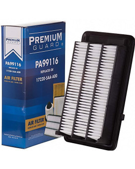 PG Air Filter PA99116 Fits 2022-17 Honda CR-V, 2021-16 Civic