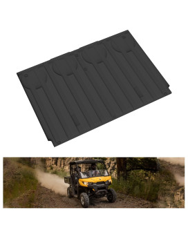 KIWI MASTER Bed Liner Mat Compatible for 2016-2024 Can-Am Defender Accessories All Weather Rear Cargo Trunk Liner TPE Slush Mats Black