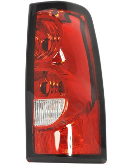 Dependable Direct Passenger Side (RH) Tail Light Lamp For 2004-2006 Chevy Silverado and 2007 Chevy Silverado 1500 Classic GM2801174