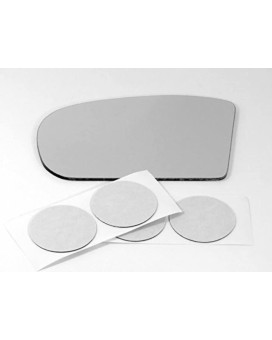 Fits 2002-2007 MB C Class Left Driver Mirror Glass Lens w/Adhesive USA Fits Heated Mirror Models without Auto Dimming Feature. non heated direct fit over. See Details