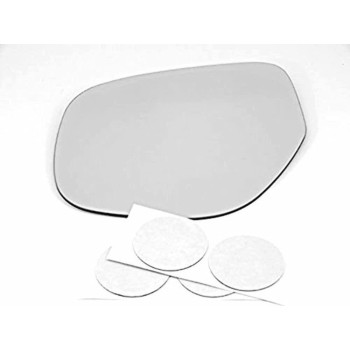 Fits 10-13 Outlander, RVR Left Driver Heated Mirror Glass Lens w/Silicone 2 Opts